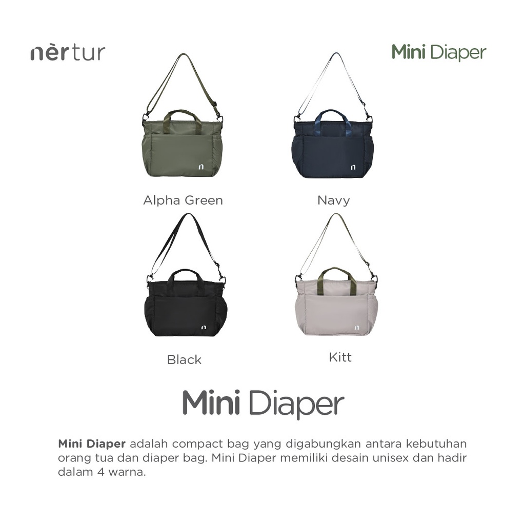 Mini Diaper - Alpha Green