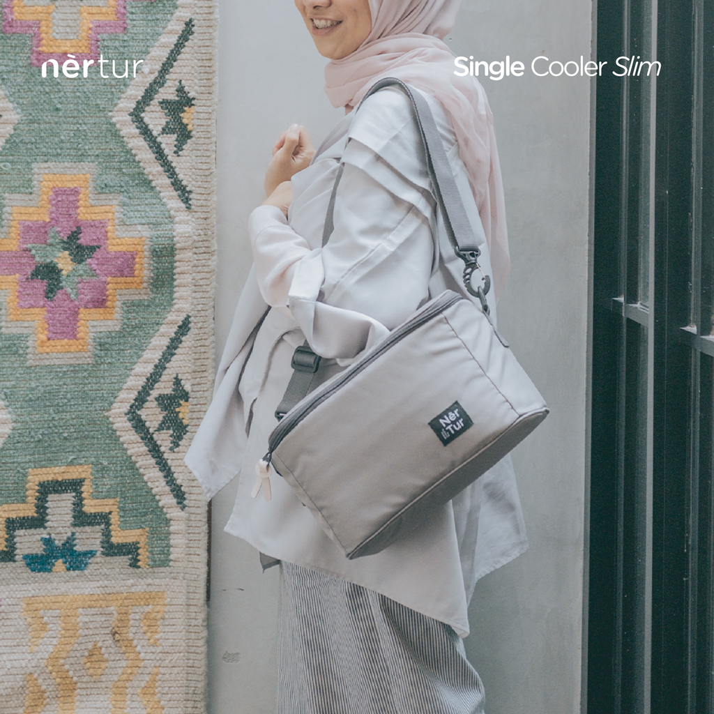 Single Cooler Slim - Army Green