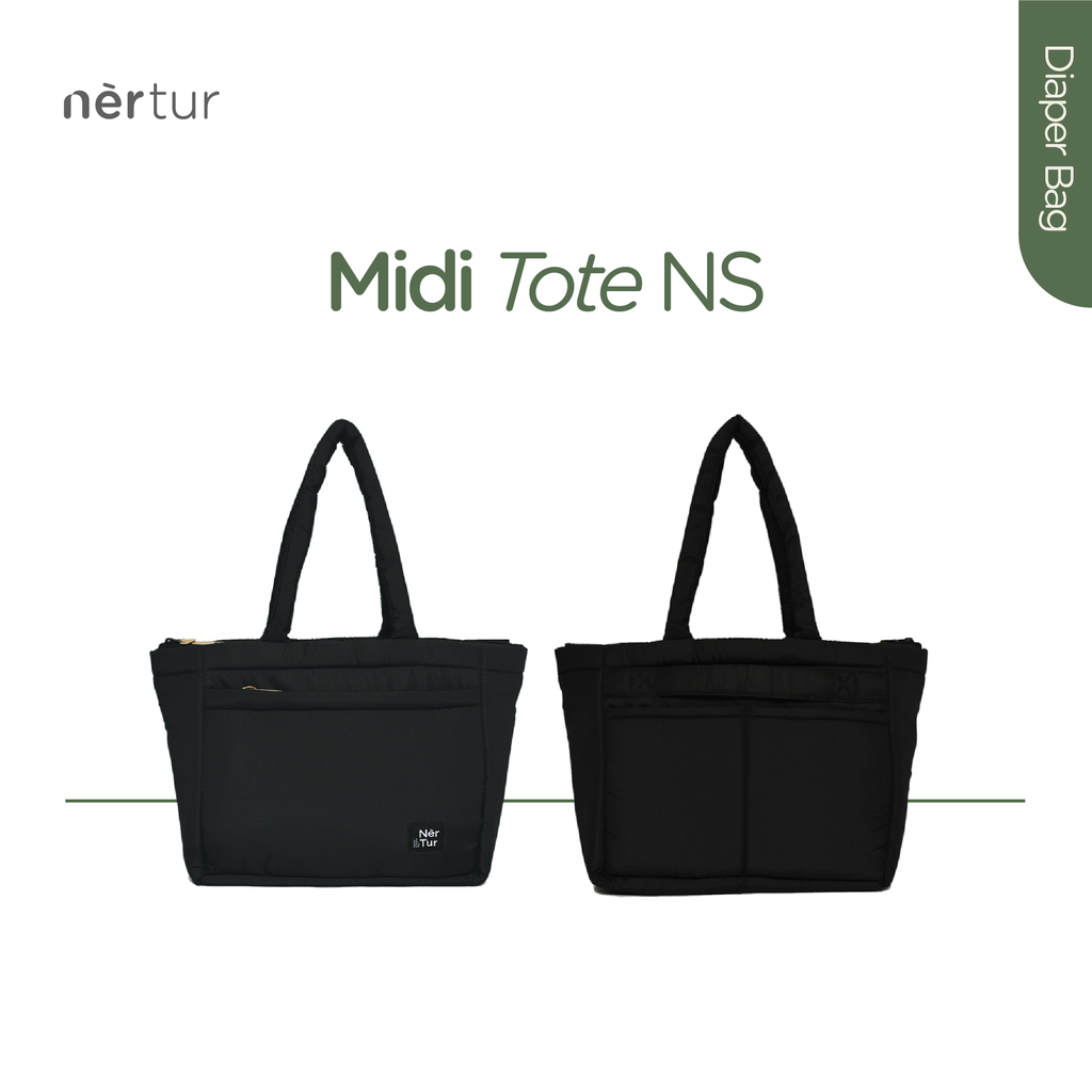 Midi Tote NS - Black