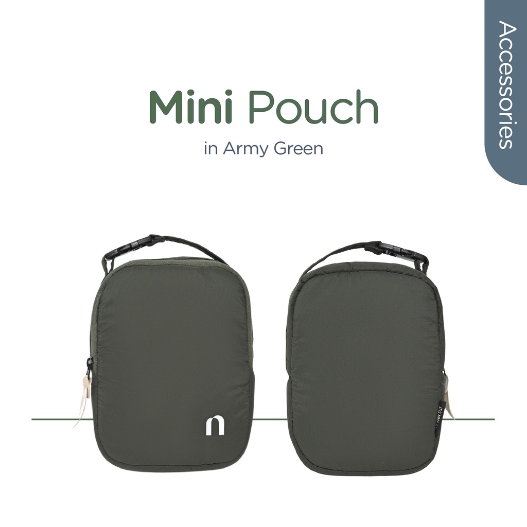 Midi Pouch - Alpha Green