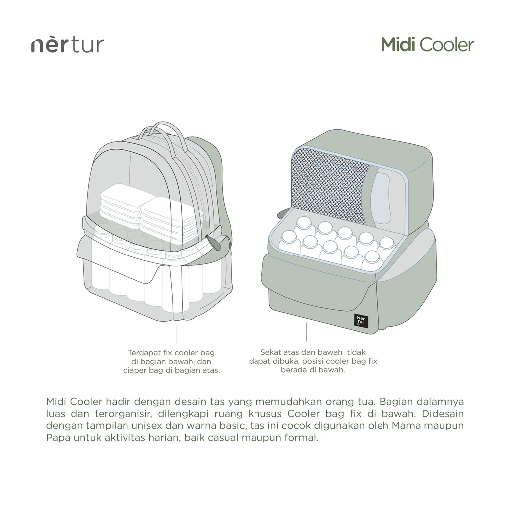 Midi Cooler - Black