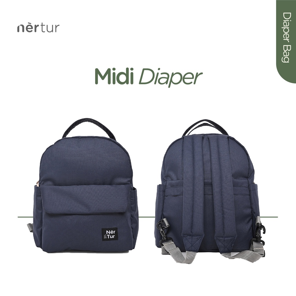 Midi Diaper - Army Green