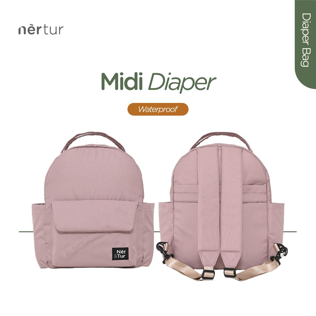 Midi Diaper - Army Green