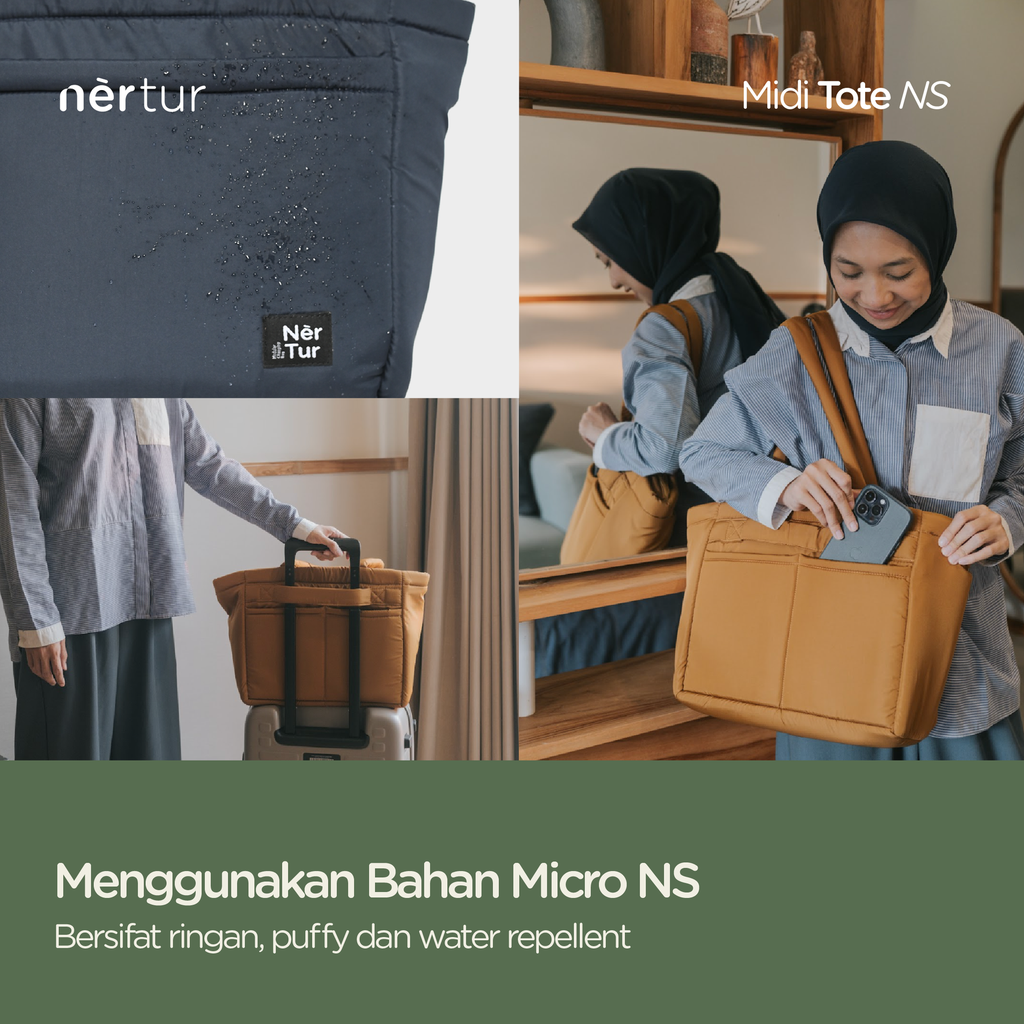 Midi Tote NS - Black