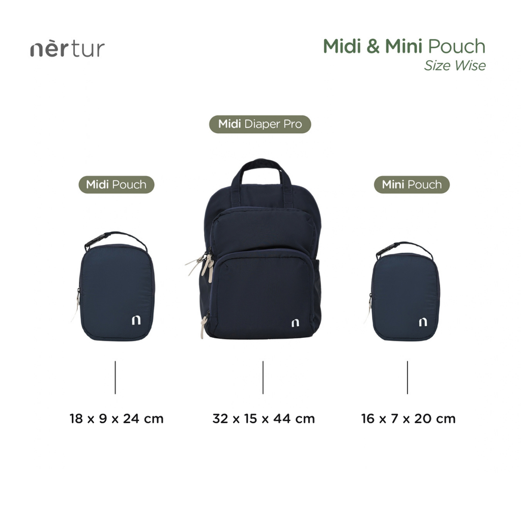 Midi Pouch - Black