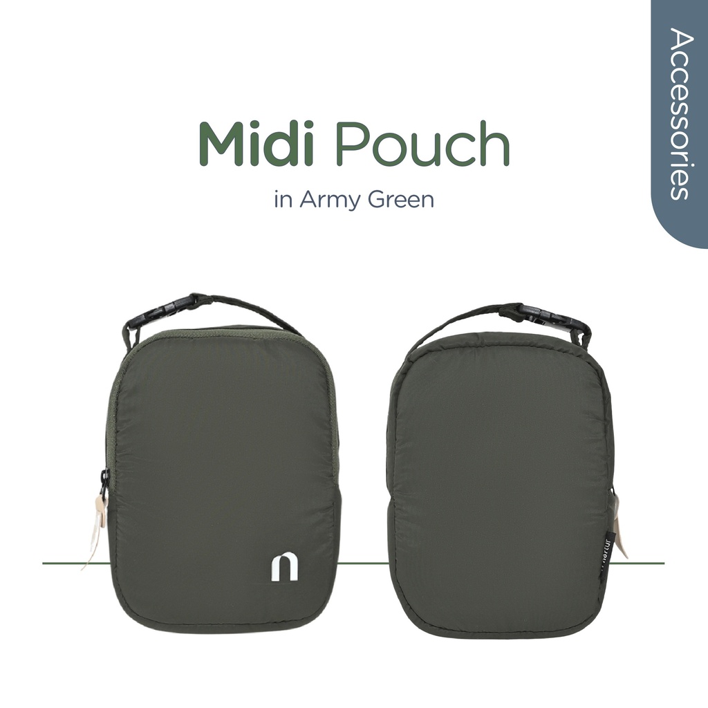Midi Pouch - Alpha Green