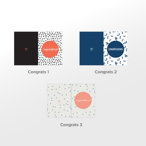 Greeting Card / Kartu Ucapan Congratulations