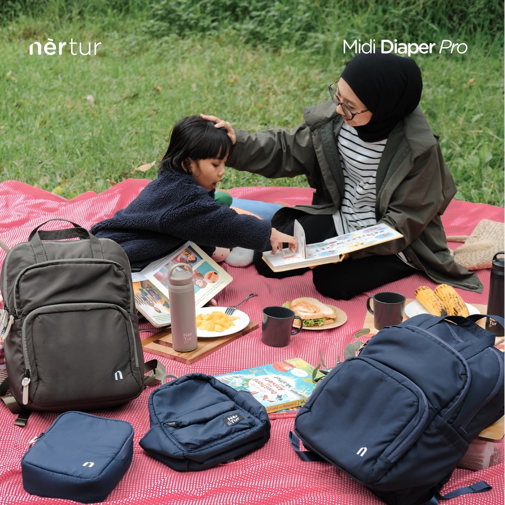 Midi Diaper Pro - Black