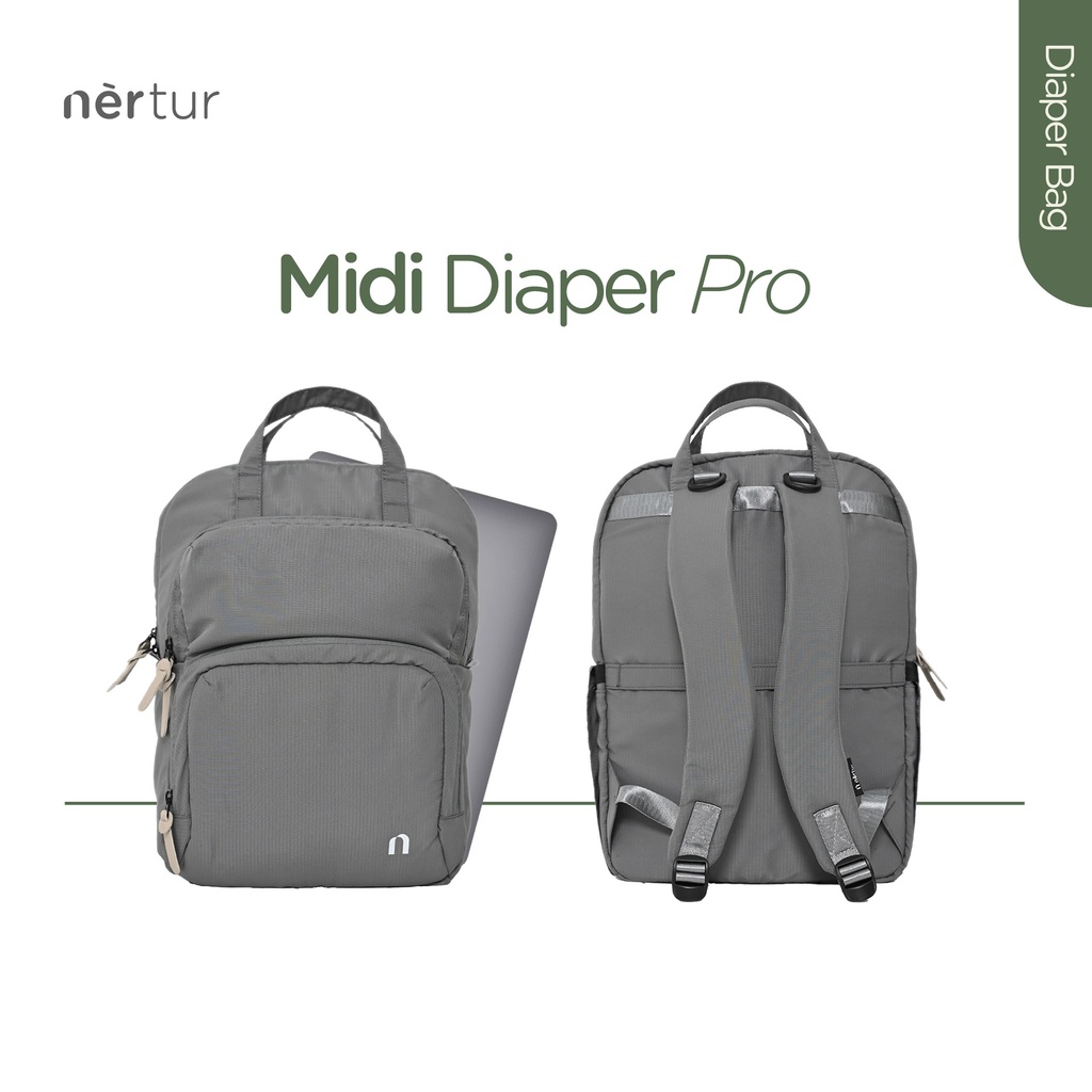 Midi Diaper Pro - Black