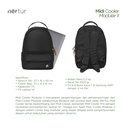Midi Cooler Modular II - Cordura Forest Green