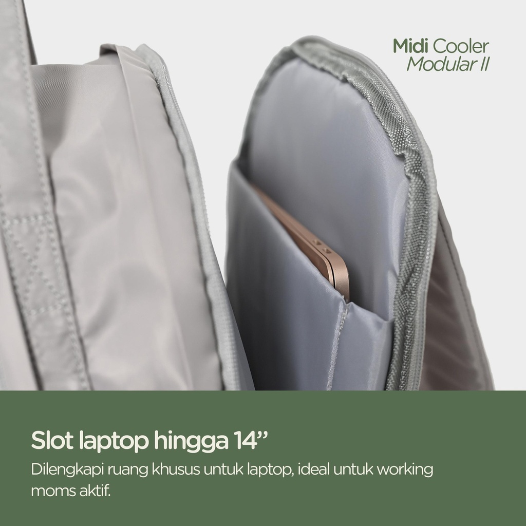 Midi Cooler Modular II - Cordura Forest Green