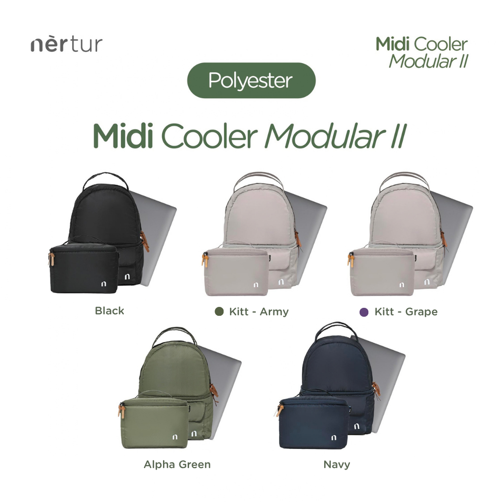 Midi Cooler Modular II - WP Cordura Forest Green