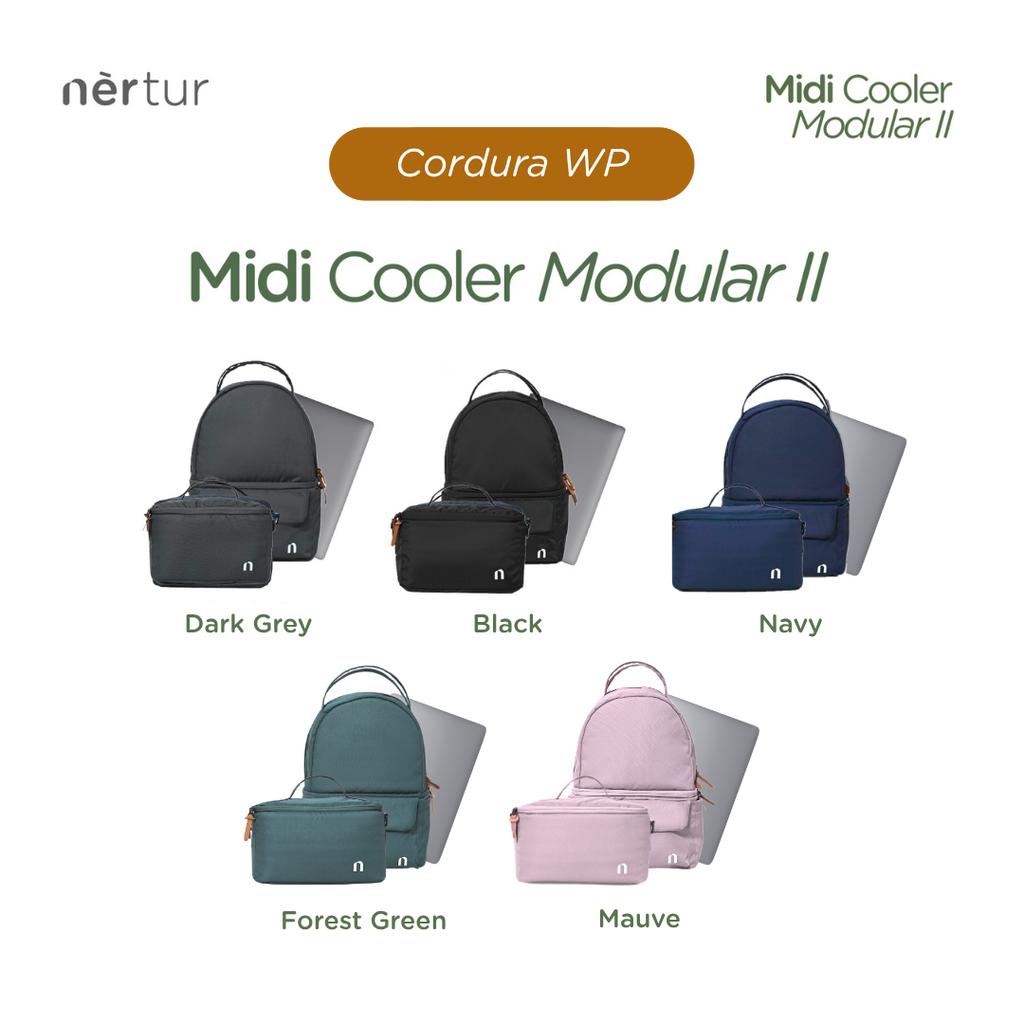 Midi Cooler Modular II - WP Cordura Forest Green