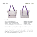 Diaper Fold - Kitt Grape
