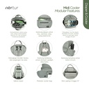 Midi Cooler Modular -  Forest Green