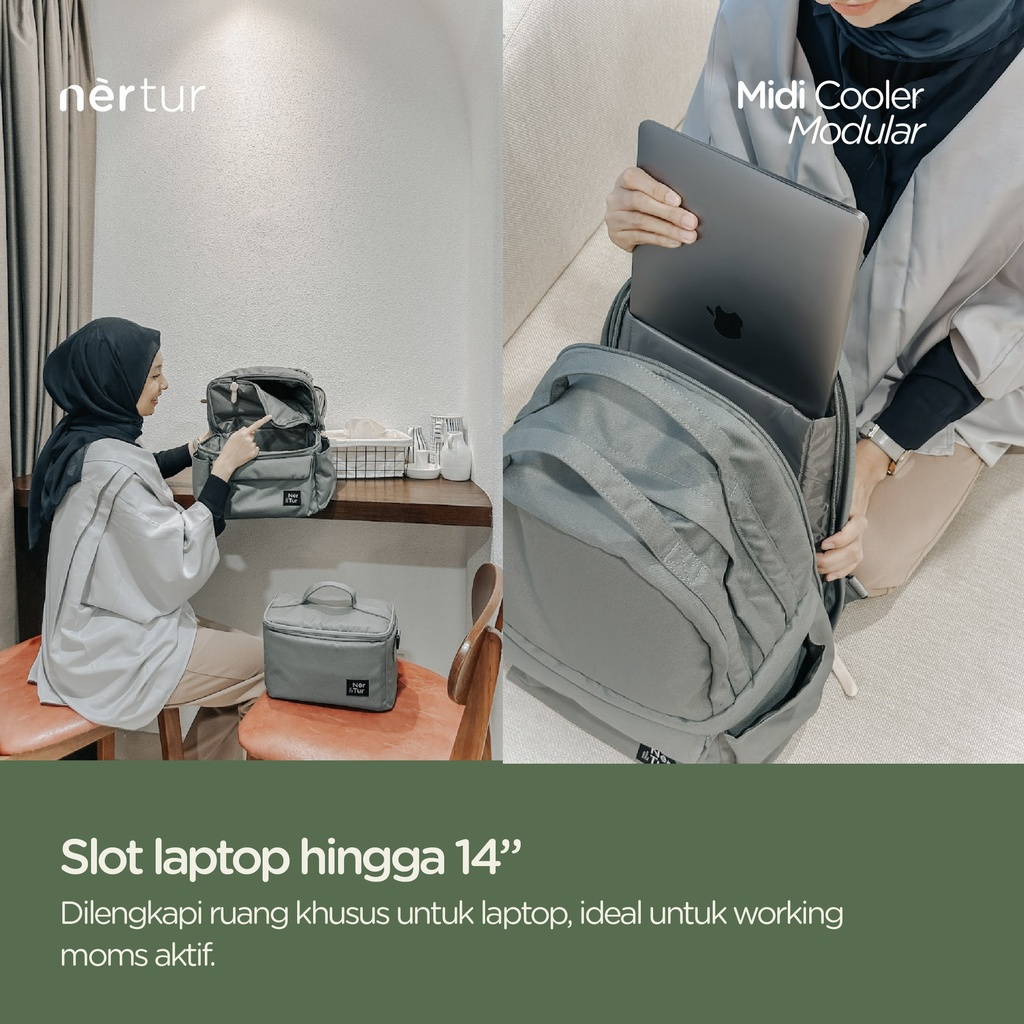 Midi Cooler Modular -  Forest Green