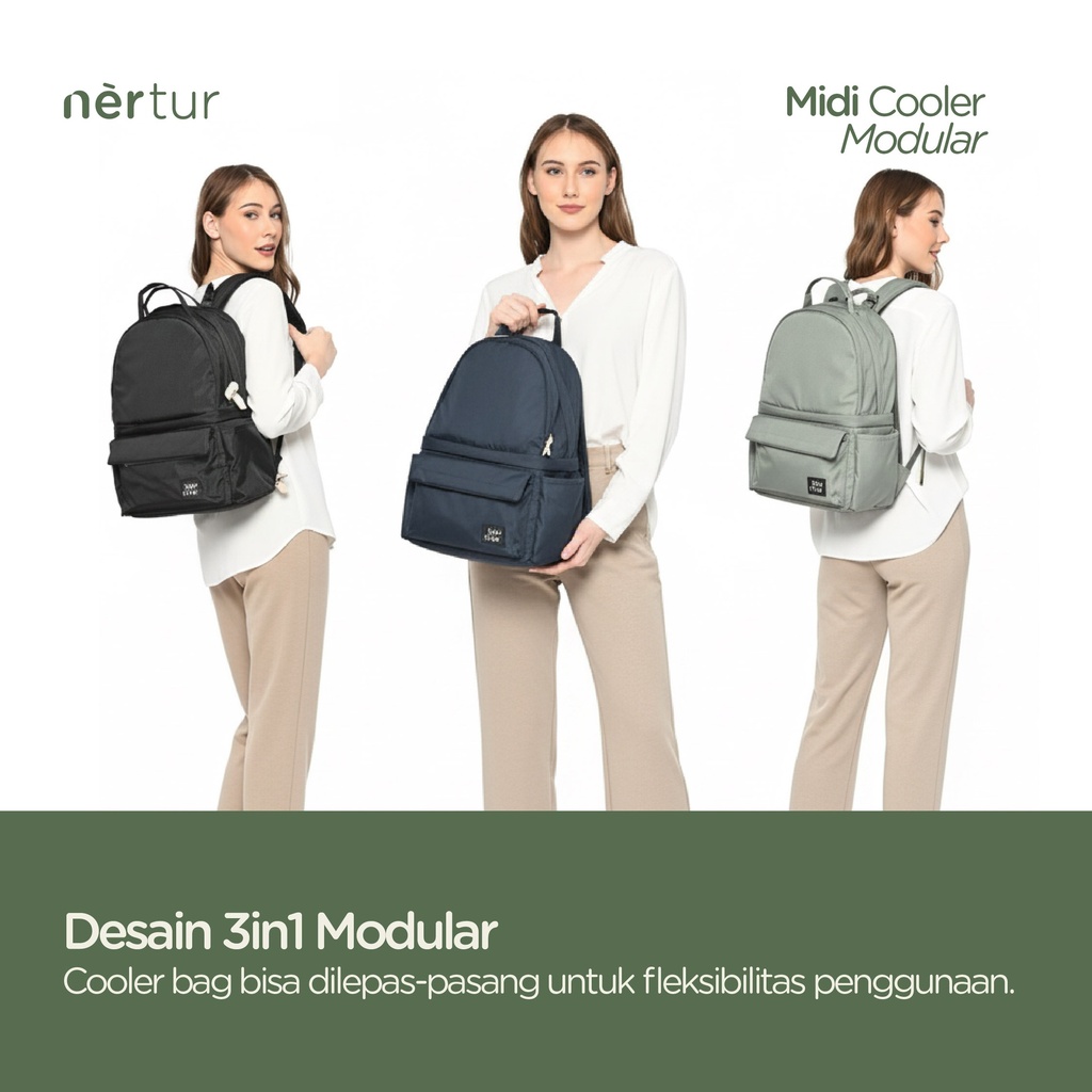 Midi Cooler Modular -  Forest Green