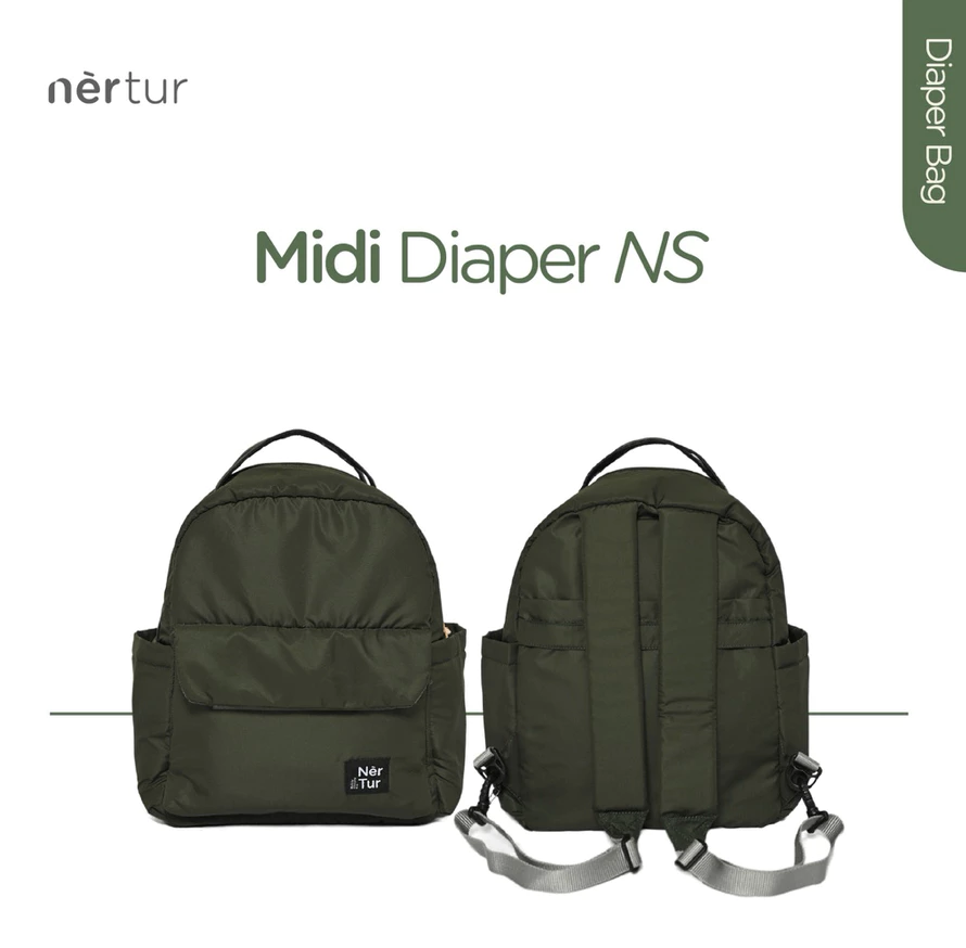 Midi Diaper NS - Black