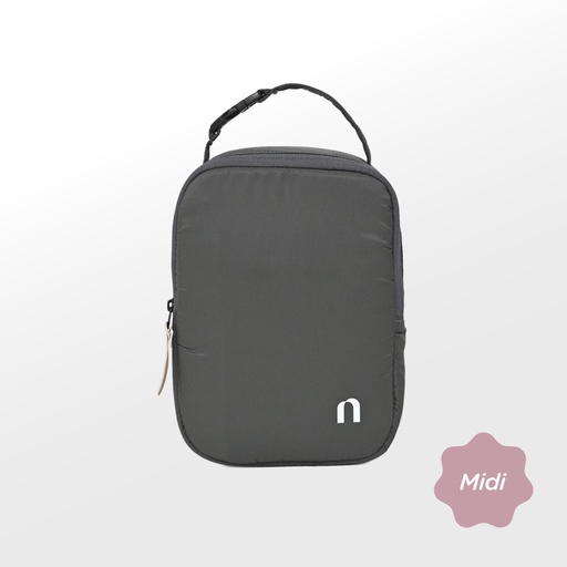 [1903DKG] Midi Pouch - Dark Grey