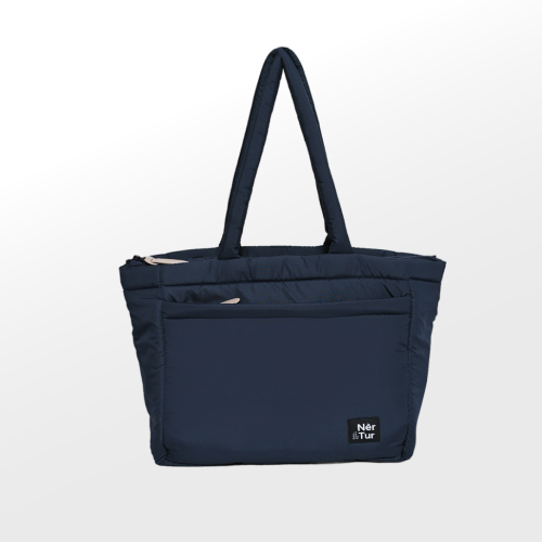 [7014NVY] Midi Tote NS - Navy