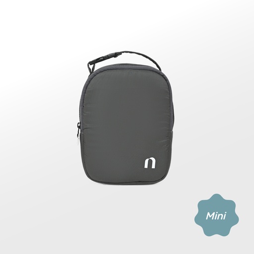 [1907DKG] Mini Pouch - Dark Grey